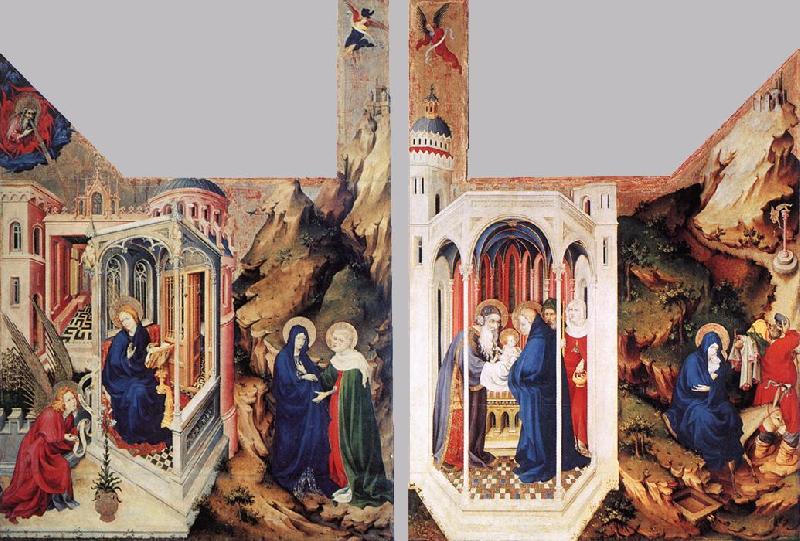 BROEDERLAM, Melchior The Dijon Altarpiece oil painting image